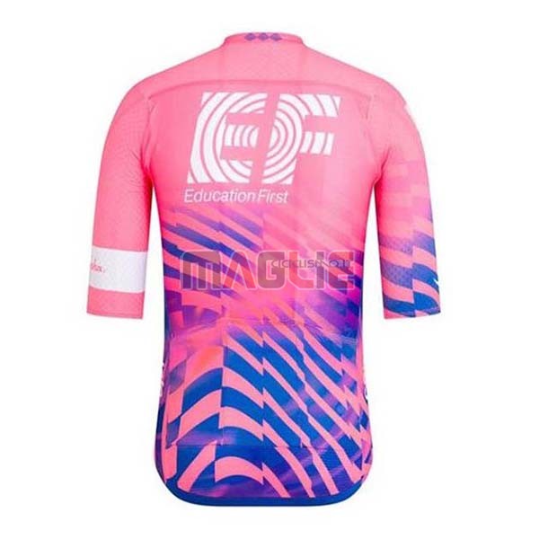 Maglia EF Education First Manica Corta 2020 Rosa